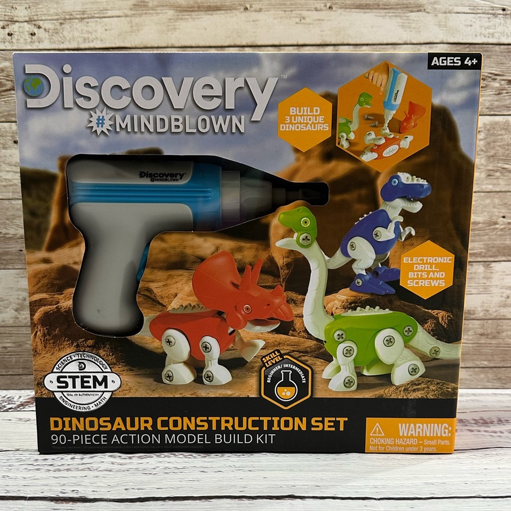 NWT Discovery Mindblown Dinosaur Construction Set